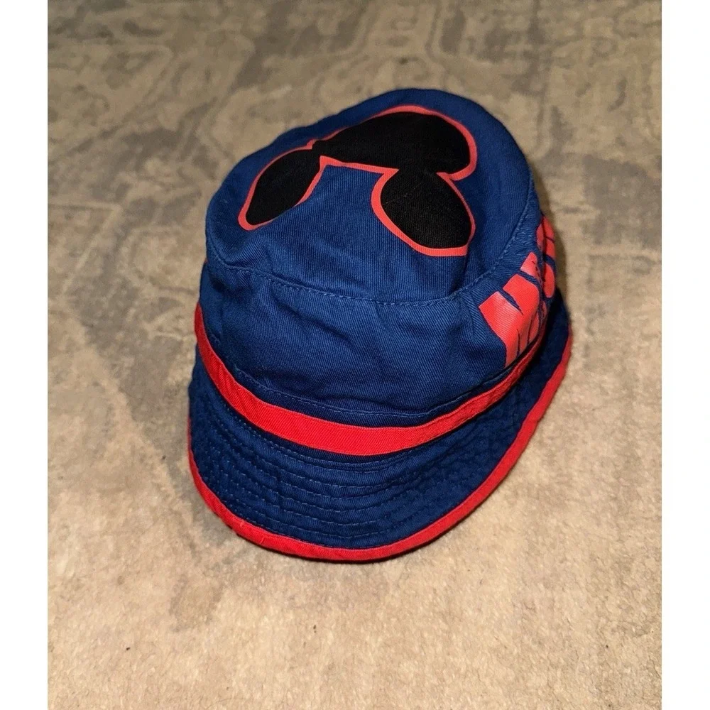 Mickey Mouse Bucket Hat Youth Kids Blue‎ And Red OSFM